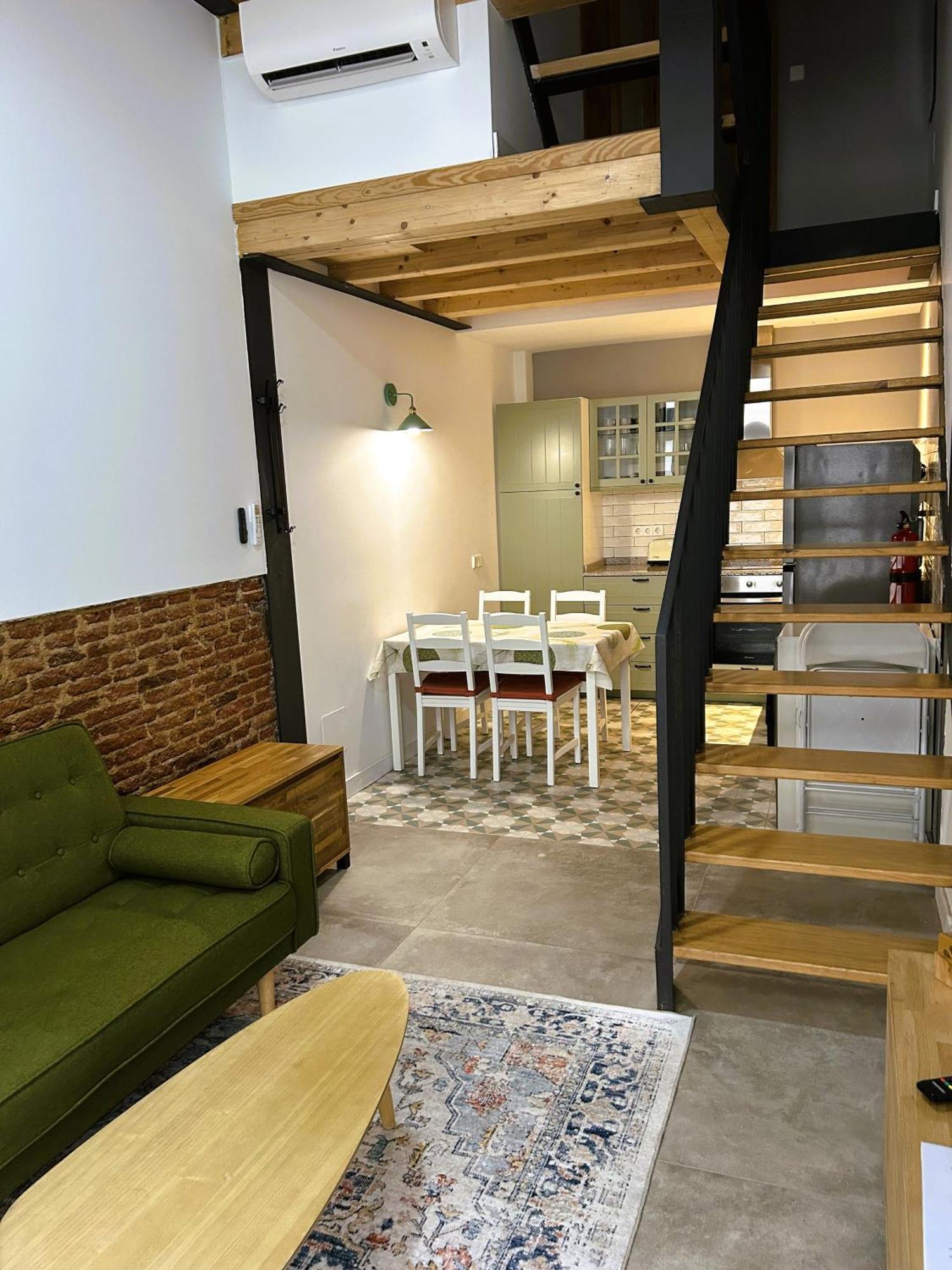 Stylish And Modern Loft In Madrid Centre Lejlighed Eksteriør billede